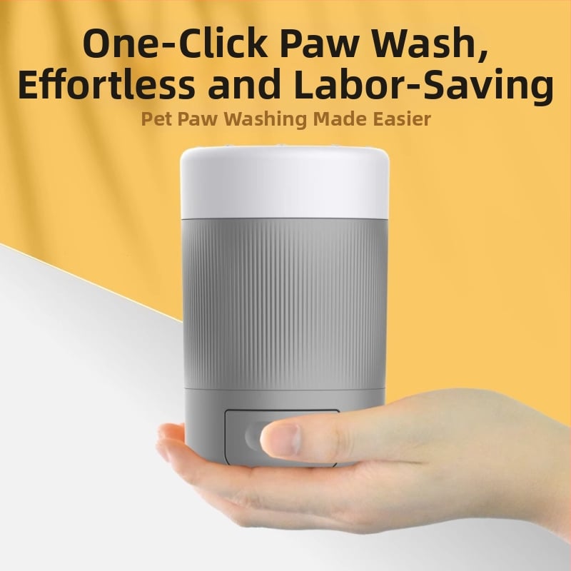 Артефакт за миене на краката на кучета, без нужда от избърсване на краката, автоматична електрическа миячка за котешки лапи, чаша за миене на краката, консумативи за кученца плюшени играчки