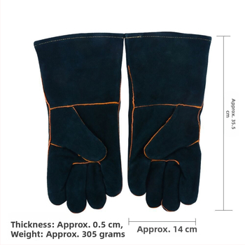 Háziállat-kellékek Amazon hüllő vastagított harapásgátló kesztyű 62cm óriás gyík kígyó harapás- és karcolásgátló kisállatvédő kesztyű