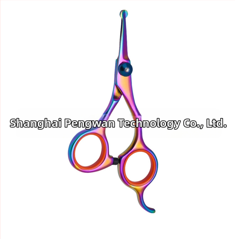 Pārrobežu mājdzīvnieku skaistumkopšanas šķēres profesionālai suņu apmatojuma griešanai, rotaļu lācīšu apgriešanas šķēres kāju apmatojuma, sejas apmatojuma šķēres