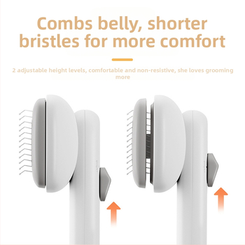 Трансграничен гребен за домашни любимци за котки, за да плава, гребен за коса с игла, гребен за кучета, четка за кучета, артефакт, гребен за котки, домашни любимци