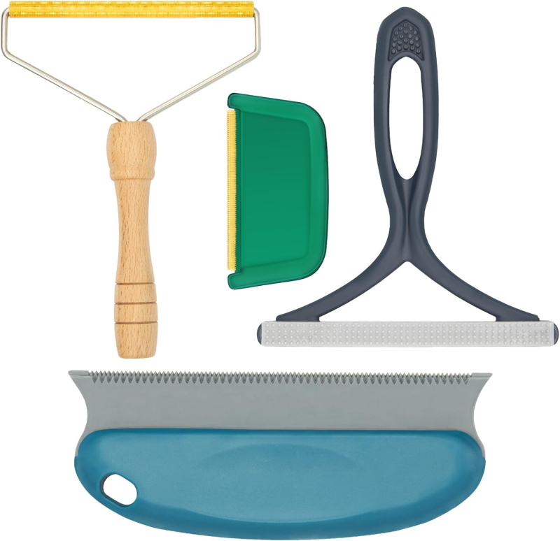 Lemmikloomade karvaeemalduskleebisega karvakaabitsakomplekt kassidele ja koertele, kassi vidin, karvapallitrimmer, karvaeemaldusharjade kombinatsioonkomplekt