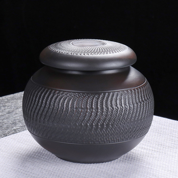 Violeta keramikas tējas kanna ar lēciena nazi, noslēgta kanna, ķīniešu rotājumu tējas noliktava, keramikas uzglabāšanas kanna, pasākuma dāvanu apdrukas logotips