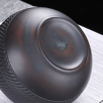 Violeta keramikas tējas kanna ar lēciena nazi, noslēgta kanna, ķīniešu rotājumu tējas noliktava, keramikas uzglabāšanas kanna, pasākuma dāvanu apdrukas logotips