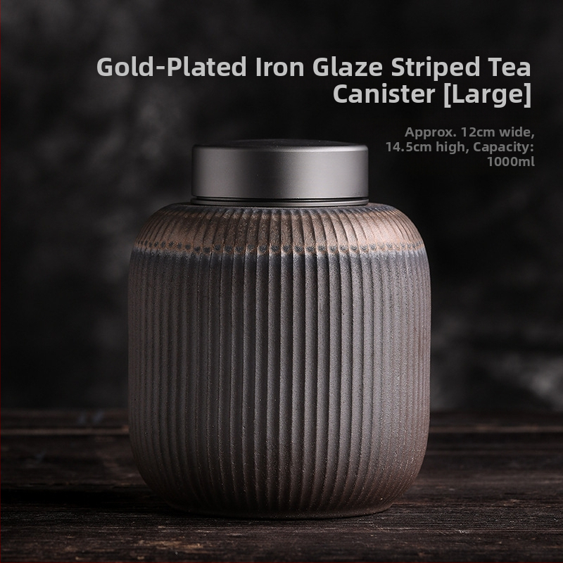 Vintažinis imitacinis malkų keraminis arbatinukas, didelis buitinis porceliano puodas, arbatos sandėlis, sandarus arbatinukas, biuro arbatos dėžutė