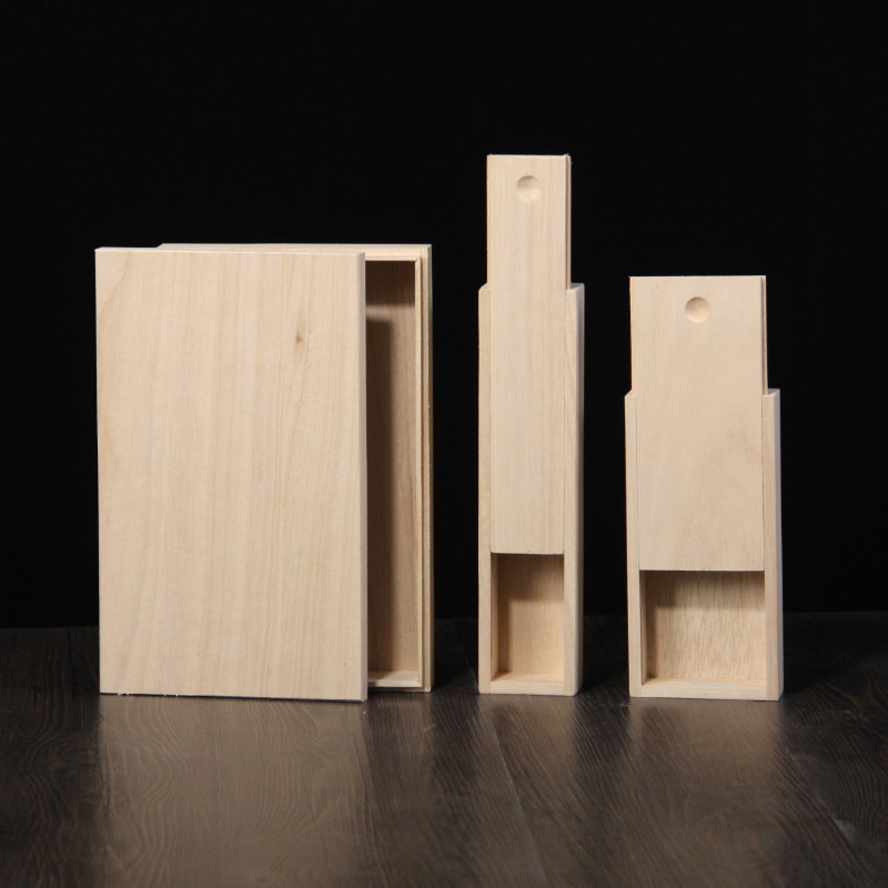 Medžio masyvo dėžutė, papuošalų dėžutė, pakavimo dėžutė, ištraukiama, medžio masyvo dėžutė su atverčiamu dangteliu, dangaus ir žemės dangtelis, ilga kvadratinė medinė dėžutė