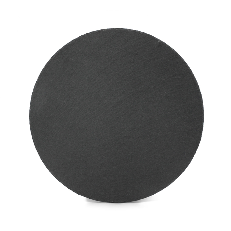 Akmens šīfera paliktņu vakariņu šķīvis viesnīcas pēcpusdienas tējai augstas klases radošās izolācijas rūpnīcas vairumtirdzniecības atbalsta pielāgošana