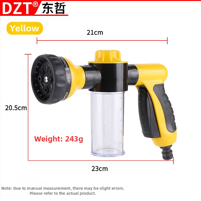 VÕLUVOOLIK aia veetoru 3-kordne teleskoopveetoru autopesu kõrgsurveveepüstol lillede kastmiseks 15m 30m