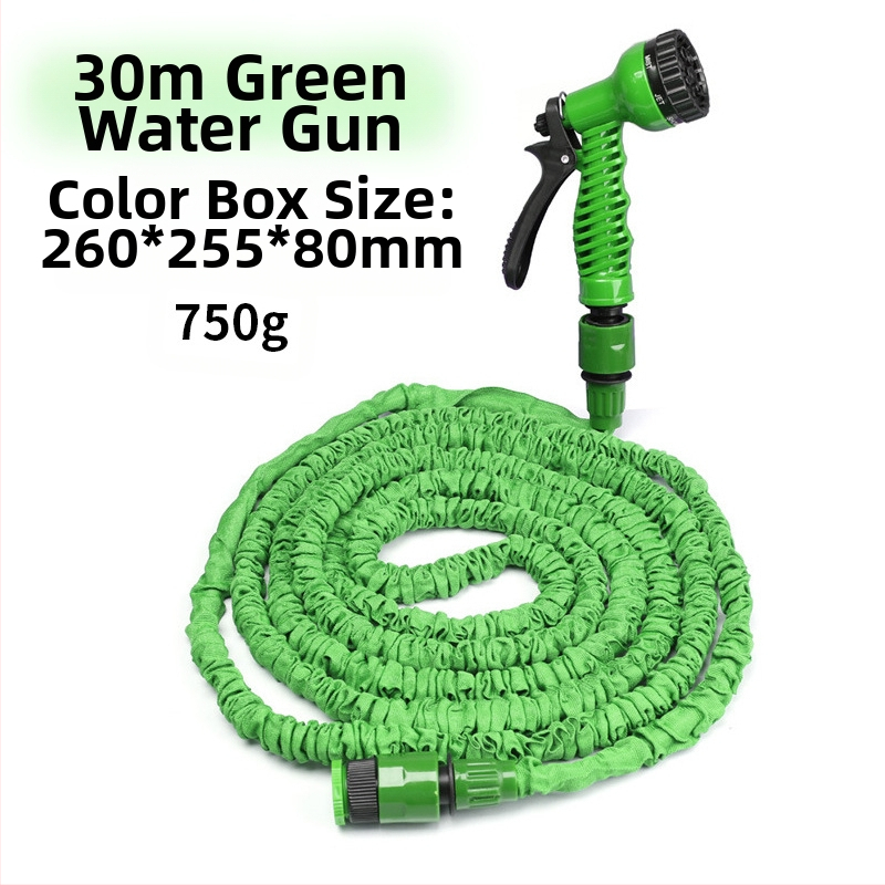 VÕLUVOOLIK aia veetoru 3-kordne teleskoopveetoru autopesu kõrgsurveveepüstol lillede kastmiseks 15m 30m