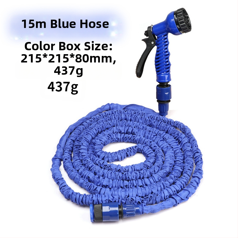 VÕLUVOOLIK aia veetoru 3-kordne teleskoopveetoru autopesu kõrgsurveveepüstol lillede kastmiseks 15m 30m