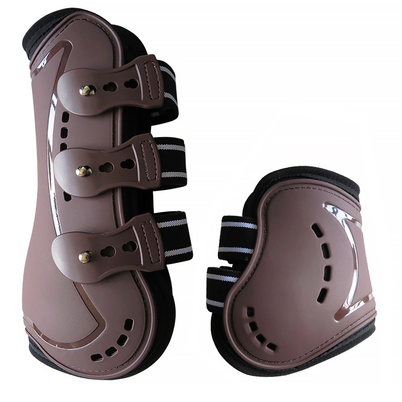 Nr. 8 kliūčių žirgo timpos. Žirgo timpos. Vidinis paminkštinimas iš PU medžiagos, apsaugančios žirgo kojas, su ventiliacijos angomis.