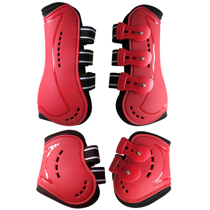 Nr. 8 kliūčių žirgo timpos. Žirgo timpos. Vidinis paminkštinimas iš PU medžiagos, apsaugančios žirgo kojas, su ventiliacijos angomis.