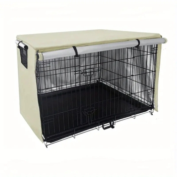 Navlaka za kavez za pse Cross Border, vanjska, izdržljiva, vanjska navlaka za kavez za pse, tkanina Oxford, vodootporna, otporna na vjetar, mačji kavez za pse, vodootporna navlaka, točkasta