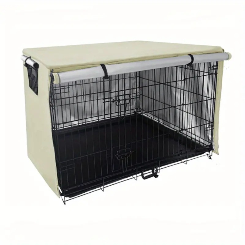 Navlaka za kavez za pse Cross Border, vanjska, izdržljiva, vanjska navlaka za kavez za pse, tkanina Oxford, vodootporna, otporna na vjetar, mačji kavez za pse, vodootporna navlaka, točkasta