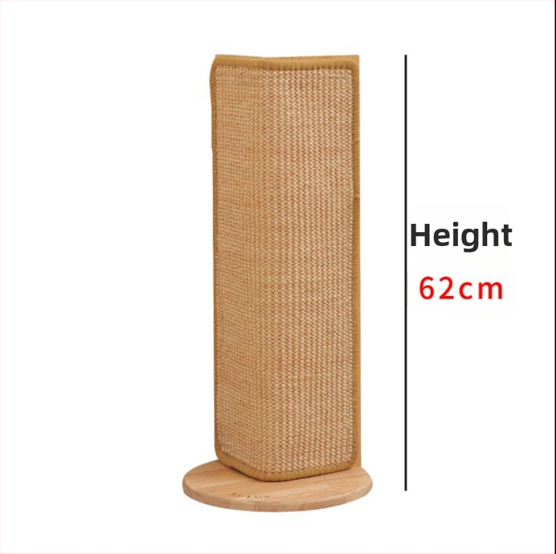 Kisállatjáték kard kenderpárna korpásodásmentes macska kaparódeszka függőleges falcsiszolás karmos harapásálló vicces játék egy darabból álló szállítás