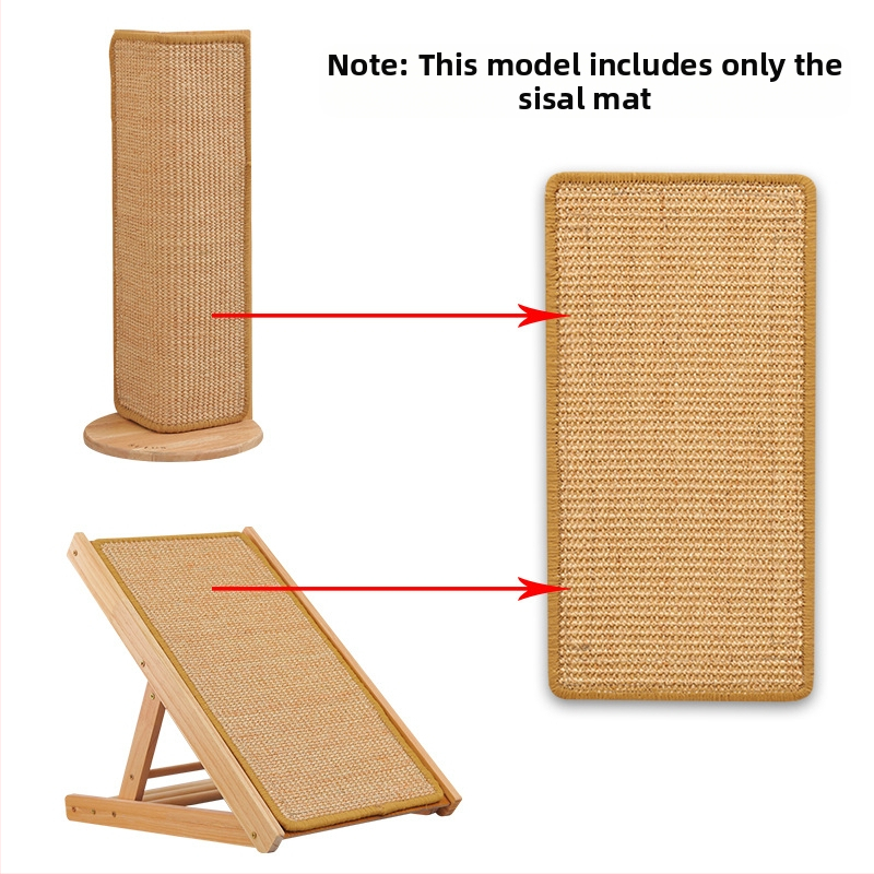 Kisállatjáték kard kenderpárna korpásodásmentes macska kaparódeszka függőleges falcsiszolás karmos harapásálló vicces játék egy darabból álló szállítás