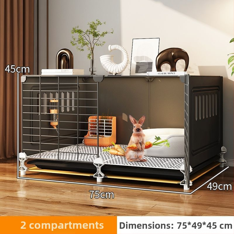 Клетка за зайци, домашно гнездо за спане на закрито, заек, средство против пръски на урина, специална вила, голяма, екстра голяма, холандско прасе, морско свинче