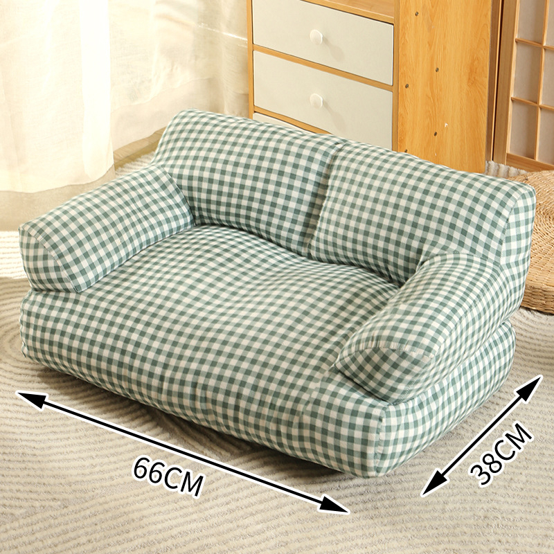 Macskafészek Four Seasons Univerzális Meleg Kennel Kisállat Kanapé Aranyos Vastagított Kisállat Párna Kutya Macska Kellékek Nagykereskedelem