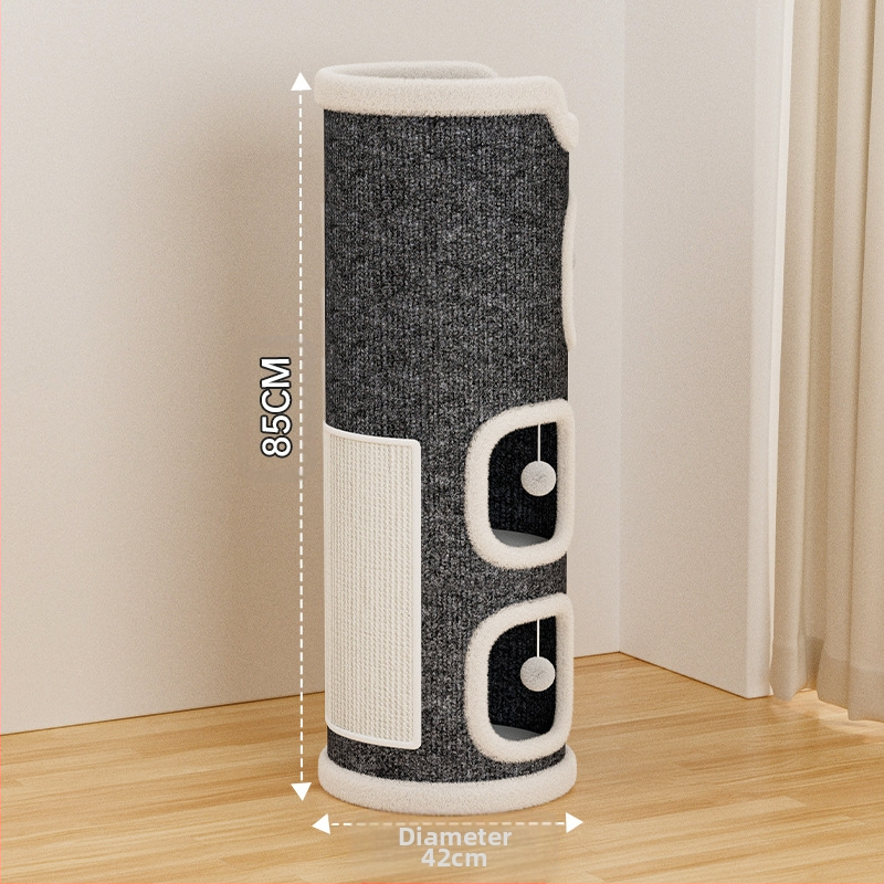 Kassipesa, kassironimisraam, kassipuu, kassi kraapimislaud, integreeritud, neli aastaaega, universaalne, talvine, soe, poolsuletud, sisalist tünn, kahekihiline kassipesa