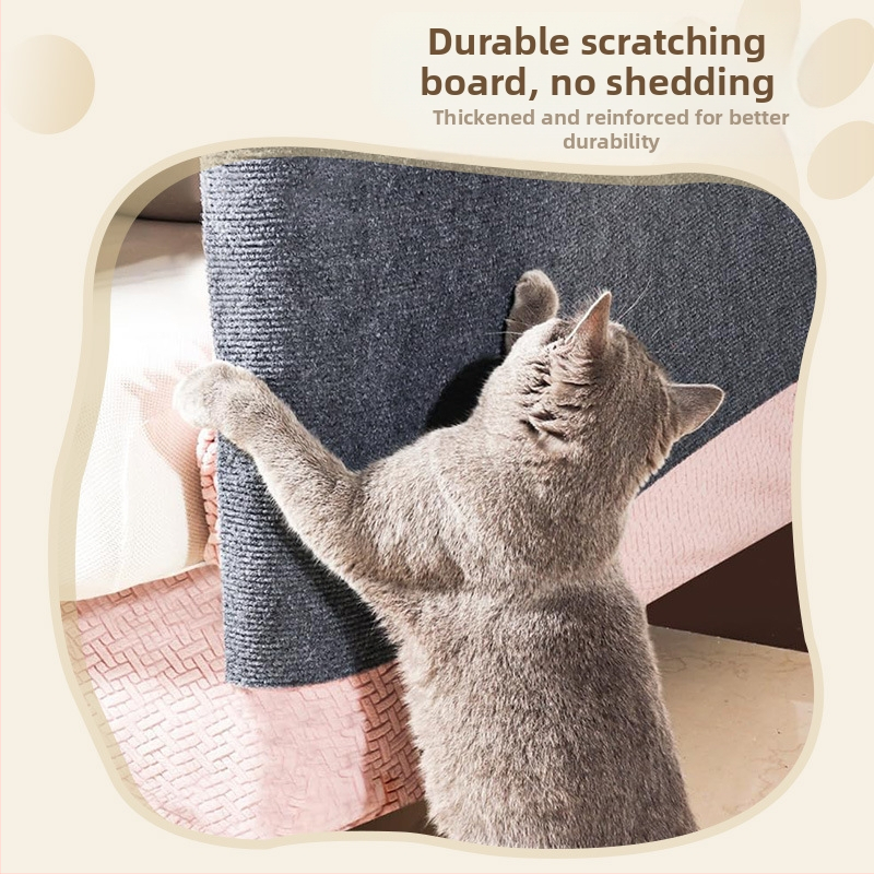 Постелка за катерене за домашни любимци, котка, подлакътник за диван, шлифоващ нокът, филц, самозалепващи се стикери за стена, домашен хол, спалня, подложка за под