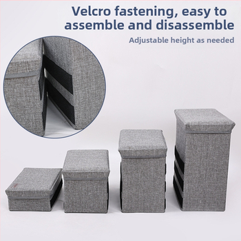 Stepenice za kućne ljubimce mogu se pohraniti, sklopive četveroslojne stepenice za pse, ljestve za penjanje po krevetu, stepenice za kućne ljubimce