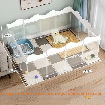 Ograda za pse Unutarnja kućanska ograda za male pse Plišane ograde za kuniće Kućni ljubimci Izolacijska vrata Ograda za mačke Kavez protiv bijega