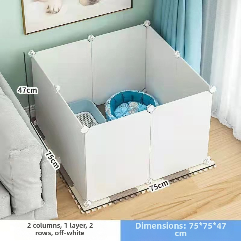 Ograda za pse Unutarnja kućanska ograda za male pse Plišane ograde za kuniće Kućni ljubimci Izolacijska vrata Ograda za mačke Kavez protiv bijega