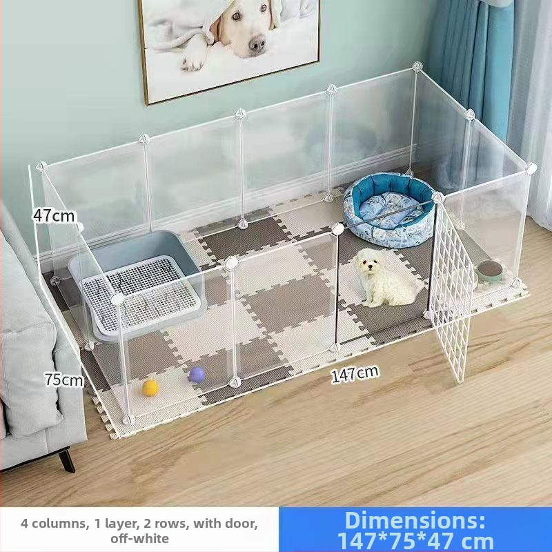 Ograda za pse Unutarnja kućanska ograda za male pse Plišane ograde za kuniće Kućni ljubimci Izolacijska vrata Ograda za mačke Kavez protiv bijega