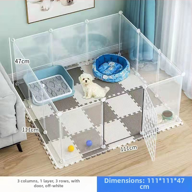 Ograda za pse Unutarnja kućanska ograda za male pse Plišane ograde za kuniće Kućni ljubimci Izolacijska vrata Ograda za mačke Kavez protiv bijega