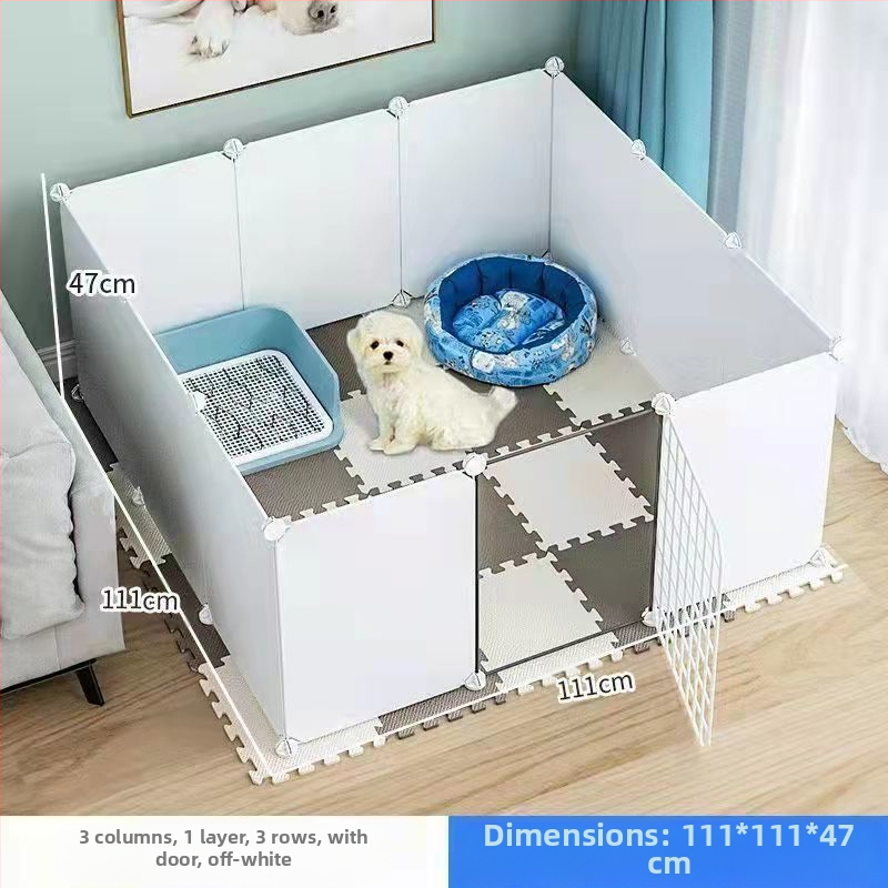 Ograda za pse Unutarnja kućanska ograda za male pse Plišane ograde za kuniće Kućni ljubimci Izolacijska vrata Ograda za mačke Kavez protiv bijega