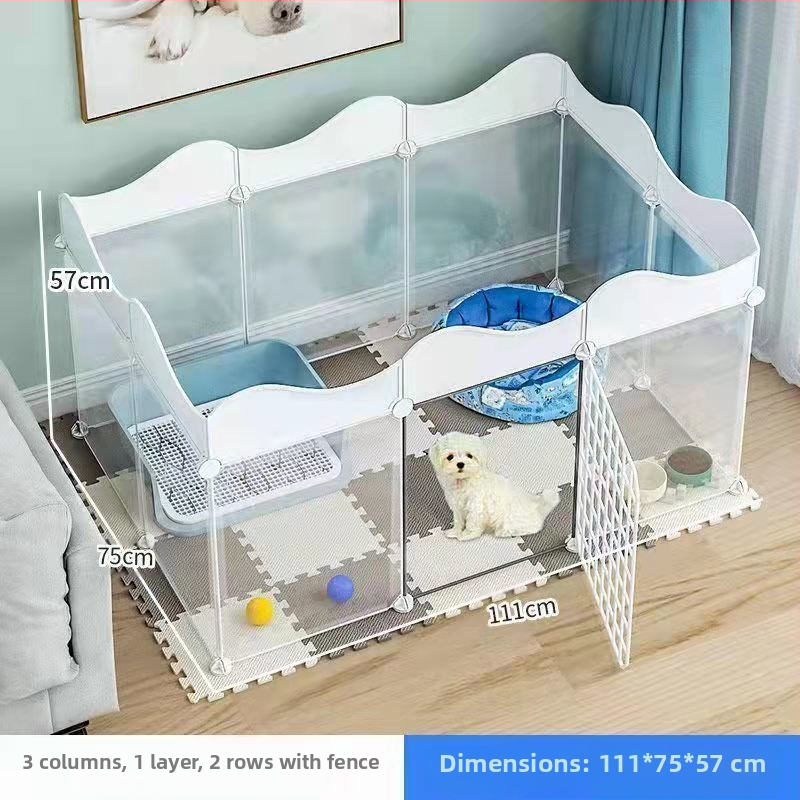 Ograda za pse Unutarnja kućanska ograda za male pse Plišane ograde za kuniće Kućni ljubimci Izolacijska vrata Ograda za mačke Kavez protiv bijega