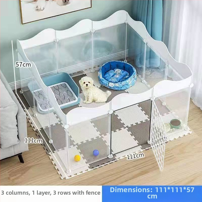 Ograda za pse Unutarnja kućanska ograda za male pse Plišane ograde za kuniće Kućni ljubimci Izolacijska vrata Ograda za mačke Kavez protiv bijega
