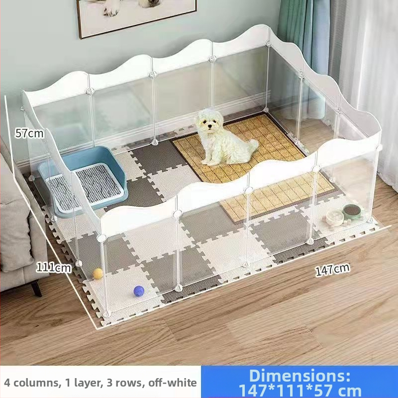 Ograda za pse Unutarnja kućanska ograda za male pse Plišane ograde za kuniće Kućni ljubimci Izolacijska vrata Ograda za mačke Kavez protiv bijega