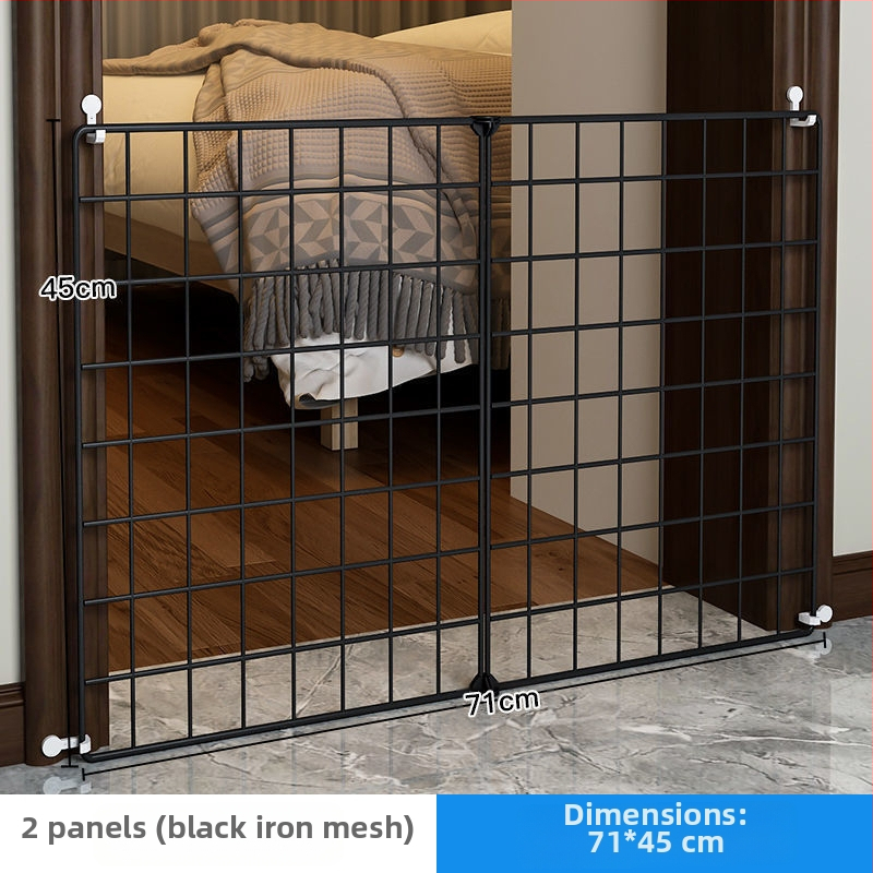 Ograda za pse Unutarnja kućanska ograda za male pse Plišane ograde za kuniće Kućni ljubimci Izolacijska vrata Ograda za mačke Kavez protiv bijega