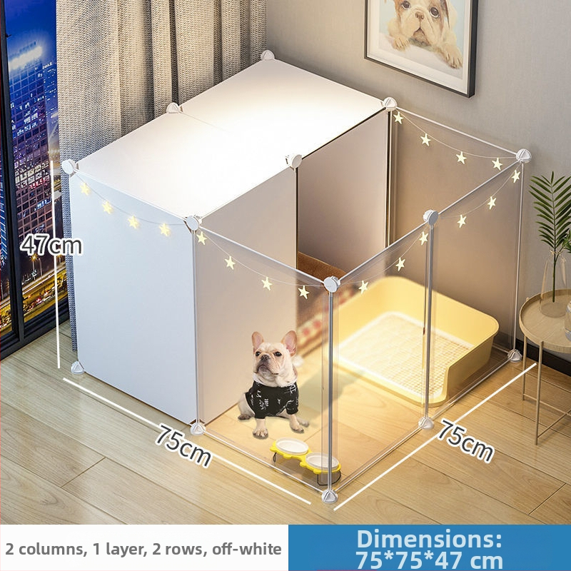 Ograda za pse Unutarnja kućanska ograda za male pse Plišane ograde za kuniće Kućni ljubimci Izolacijska vrata Ograda za mačke Kavez protiv bijega