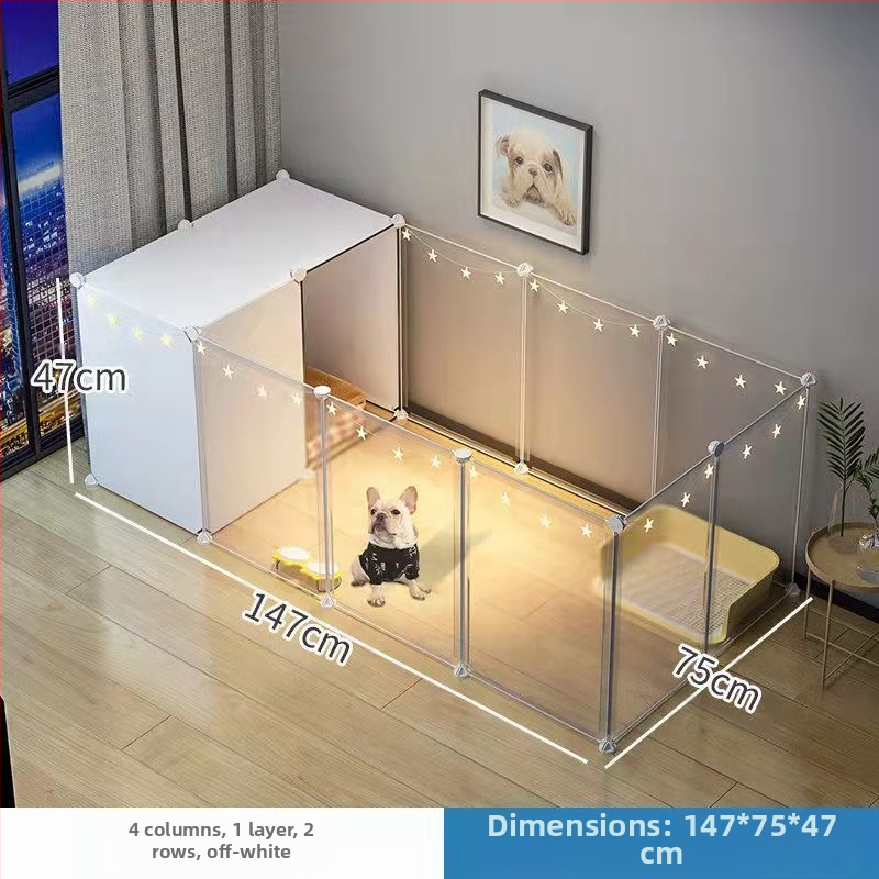 Ograda za pse Unutarnja kućanska ograda za male pse Plišane ograde za kuniće Kućni ljubimci Izolacijska vrata Ograda za mačke Kavez protiv bijega