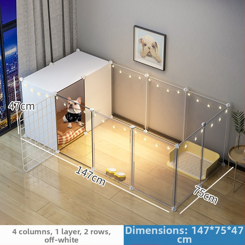 Ograda za pse Unutarnja kućanska ograda za male pse Plišane ograde za kuniće Kućni ljubimci Izolacijska vrata Ograda za mačke Kavez protiv bijega