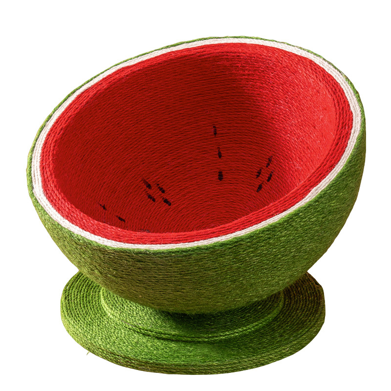 Ploča za grebanje mačaka gnijezdo bez peruti umivaonik za grebanje mačaka od sisal užeta integrirana igračka za mačke protiv ogrebotina mačaka brušenje kandži pribor