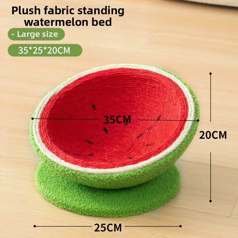 Ploča za grebanje mačaka gnijezdo bez peruti umivaonik za grebanje mačaka od sisal užeta integrirana igračka za mačke protiv ogrebotina mačaka brušenje kandži pribor