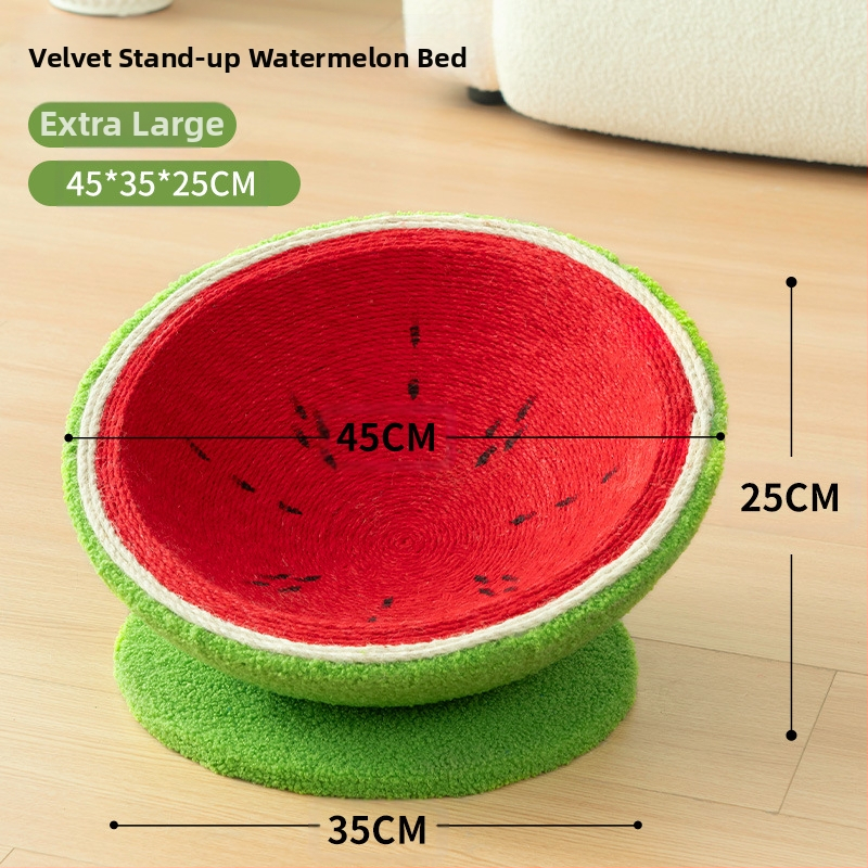 Ploča za grebanje mačaka gnijezdo bez peruti umivaonik za grebanje mačaka od sisal užeta integrirana igračka za mačke protiv ogrebotina mačaka brušenje kandži pribor