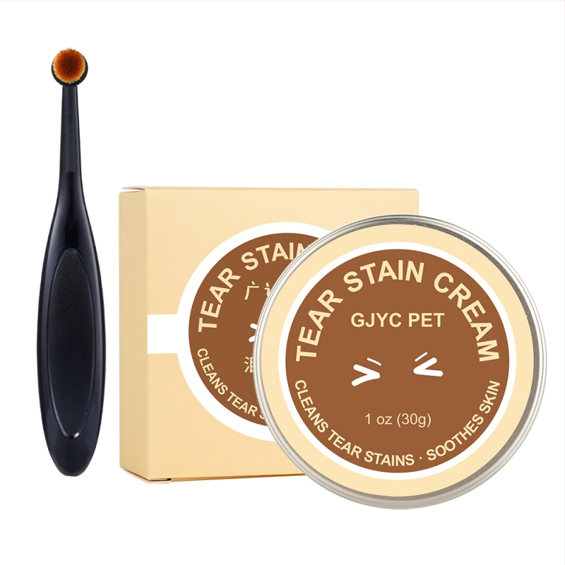 Pārrobežu mājdzīvnieku asaru dziedzeru tīrīšanas krēms asaru pēdas suņiem jojobas eļļa avokado acu krēms asaru pēdas bloķēšanai kaķiem un suņiem Universāls