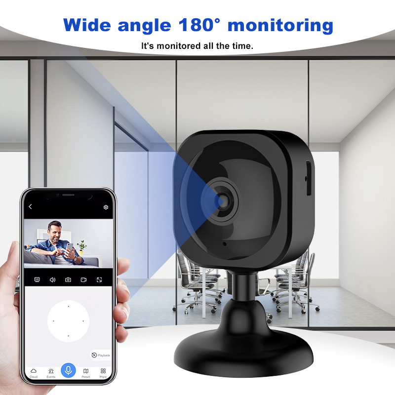 Namų 1080P HD stebėjimo kamera, išmanusis kūdikių monitorius, dvipusis balso belaidis „Wi-Fi“ patalpoms