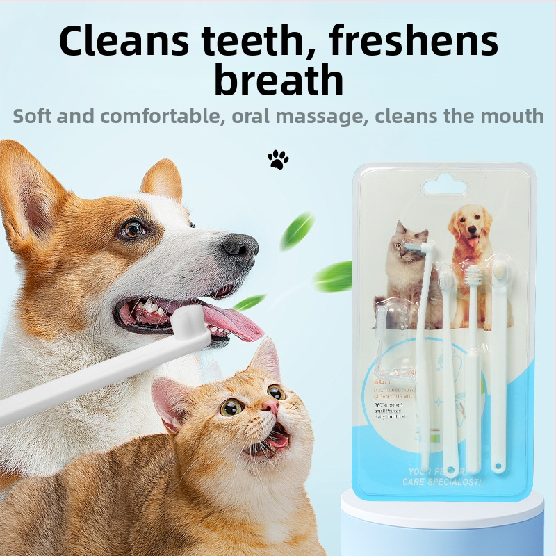 Почистване на зъби за котки, почистване на домашни любимци, комплект за пръсти, миене на зъби за кучета, лош дъх, костюм за четка за зъби, зъби, зъбни камъни, устна кухина