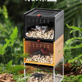 Акрилна кутия за хранене, паяк, гущер, Shougong, домашен любимец, змия, насекомо, бръмбар, мини декоративна кутия за носене