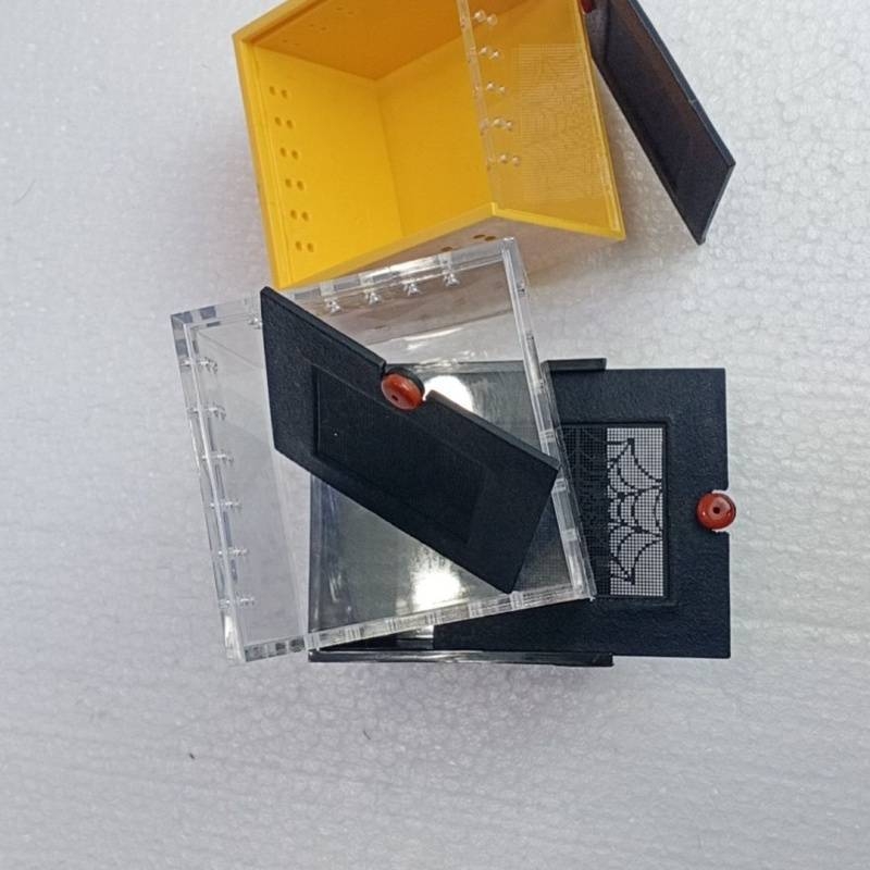 Акрилна кутия за хранене, паяк, гущер, Shougong, домашен любимец, змия, насекомо, бръмбар, мини декоративна кутия за носене