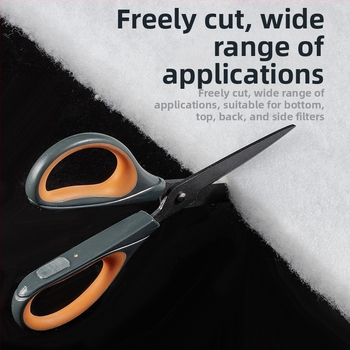 Filtru pentru acvariu din bumbac, filtru special de purificare de înaltă densitate, plasă de filtrare pentru acvariu, cultură de pești, filtru special din bumbac, material filtrant pentru acvariu