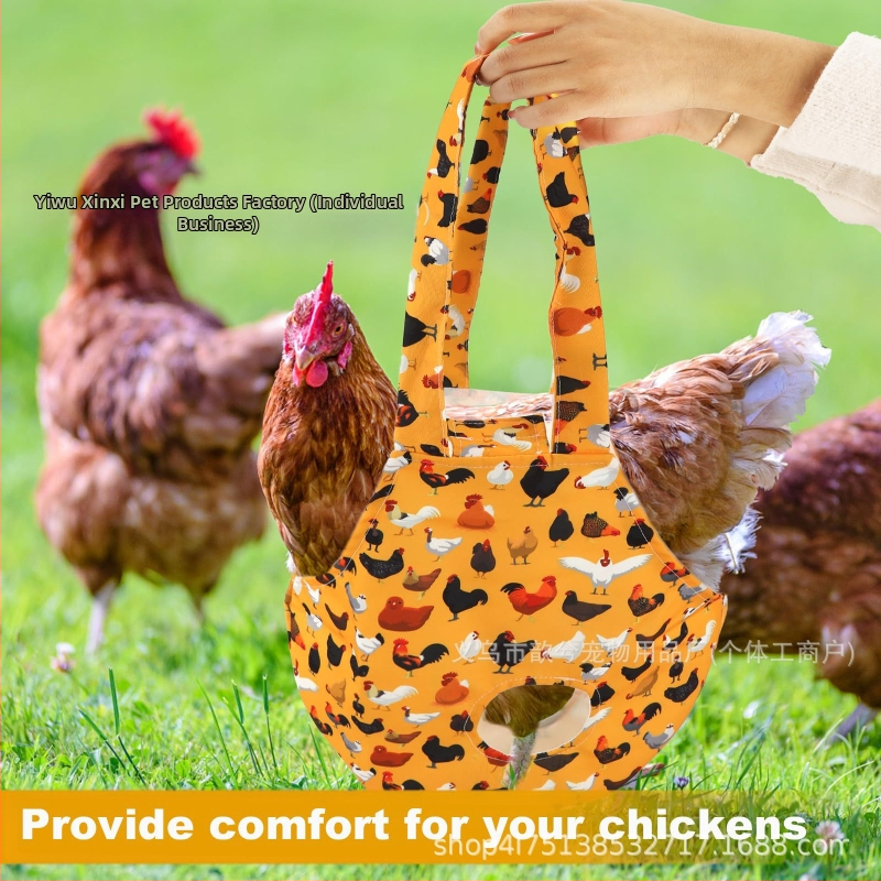 Taška na kura s kuracím mäsom Crossborder Hot Pet Chicken Outlet Bag Cole Duck Travel Satchel Catch Bag Prenosná taška na kura