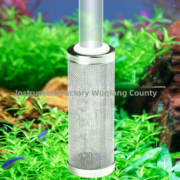 Manșon protector din oțel inoxidabil pentru admisia apei din acvariu, cilindru filtru acvariu în sita filtrului de aspirație