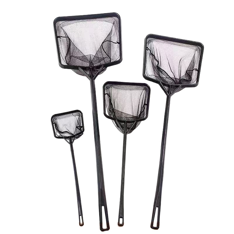 Žuvų rezervuaro žvejybos tinklas, žvejyba, daugiafunkcis akvariumo kopijavimo tinklas, kvadratinis ištraukiamas nerūdijantis plienas, nekenkia žuvų tinklo gamyklai