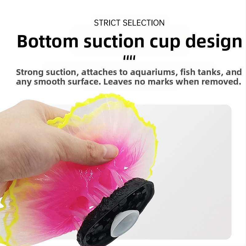 Декорации за аквариум Орнаменти за аквариум Озеленяване Симулация на корали Маруля Корал Светещ подводен свят Малък пейзаж