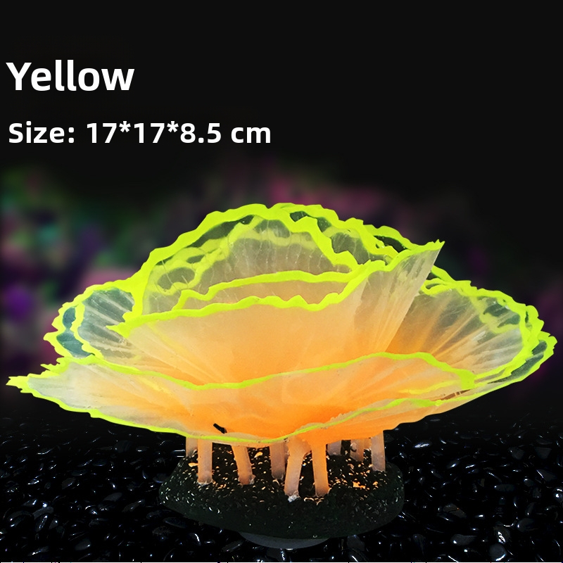 Akvaariumikaunistused, kaunistused, kalapaak, haljastus, korallide simulatsioon, salat, korall, helendav veealune maailm, väike maastik